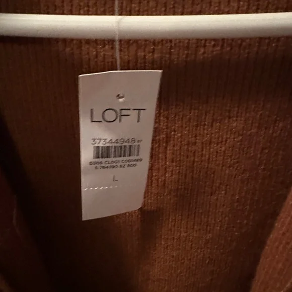 Shirt sweater jacket 
Rust
Size L - Picture 3 of 4